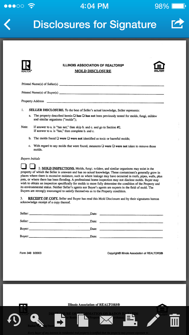 cartavi smartphone document