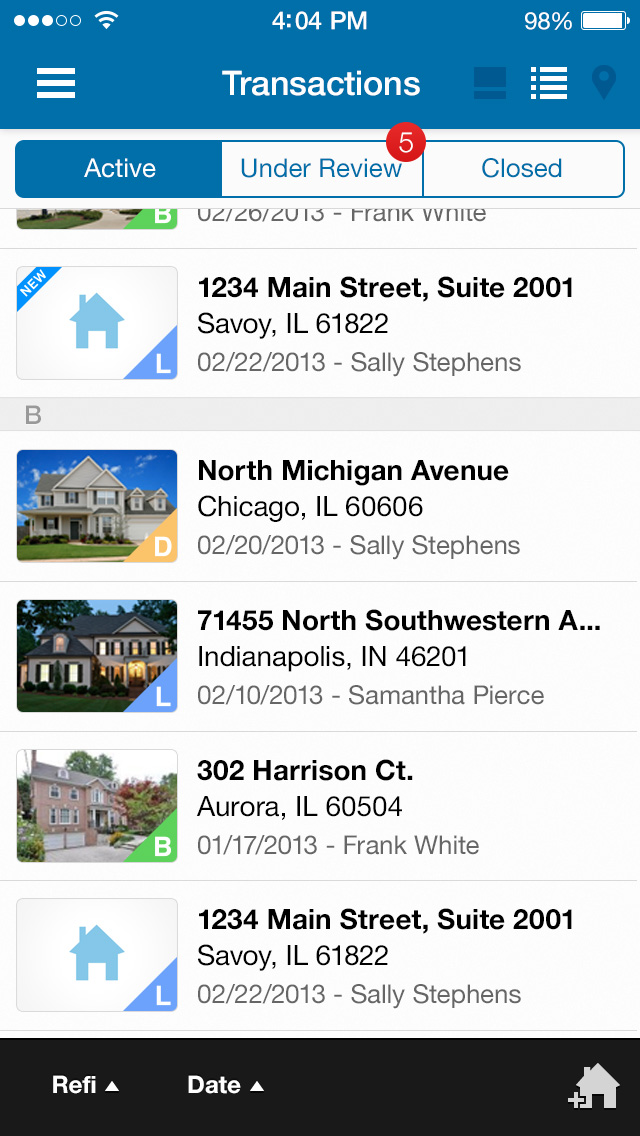 docusign smartphone transactions